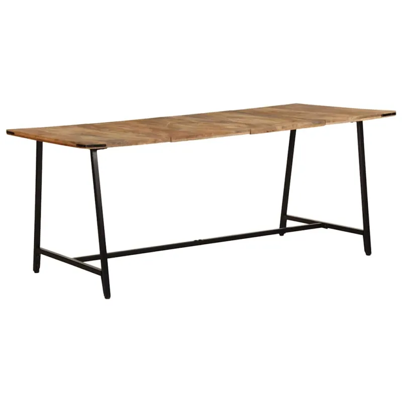 Valgomojo stalas, 180x90x75cm, mango medienos masyvas