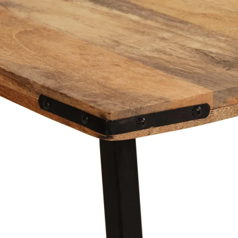 Valgomojo stalas, 180x90x75cm, mango medienos masyvas
