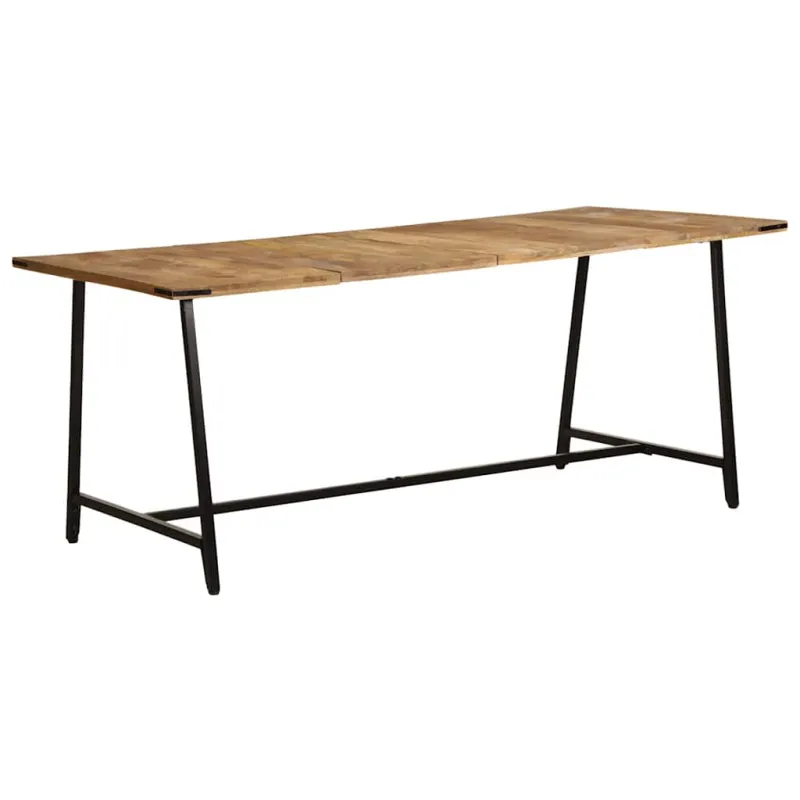 Valgomojo stalas, 180x90x75cm, mango medienos masyvas