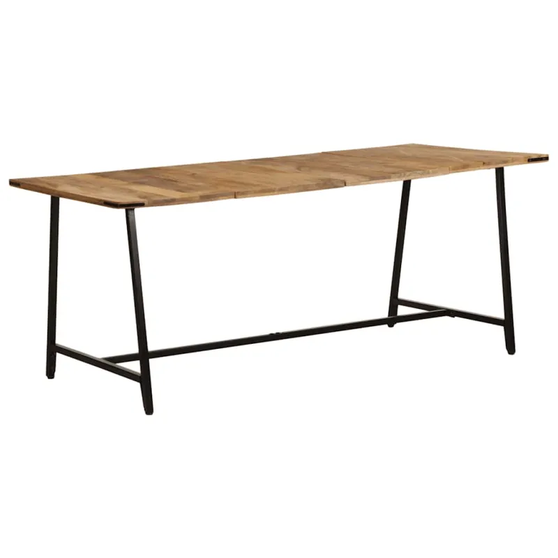 Valgomojo stalas, 180x90x75cm, mango medienos masyvas