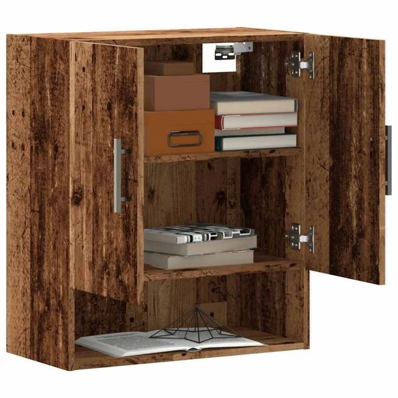 Sieninė Spinta Old Wood 60x31x70 cm Inžinierinė mediena