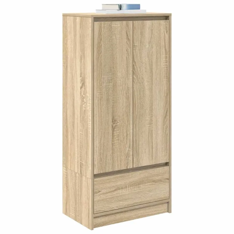 TV spintelė su stalčiumi, 55,5x34x119,5 cm, mediena