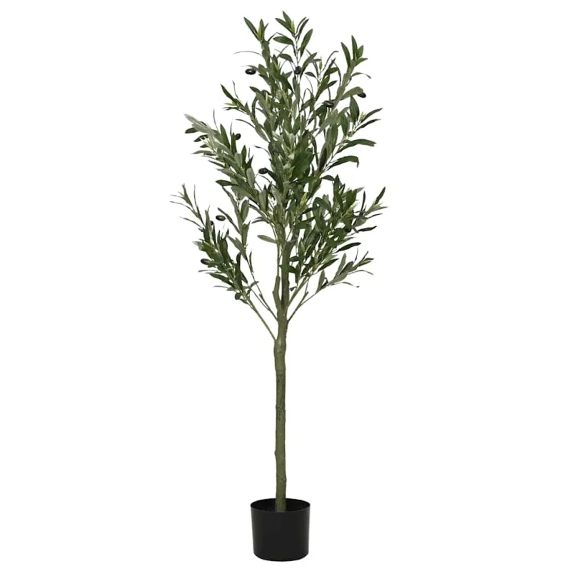 Dirbtinis alyvmedis, žalios spalvos, 120cm, 450 lapų