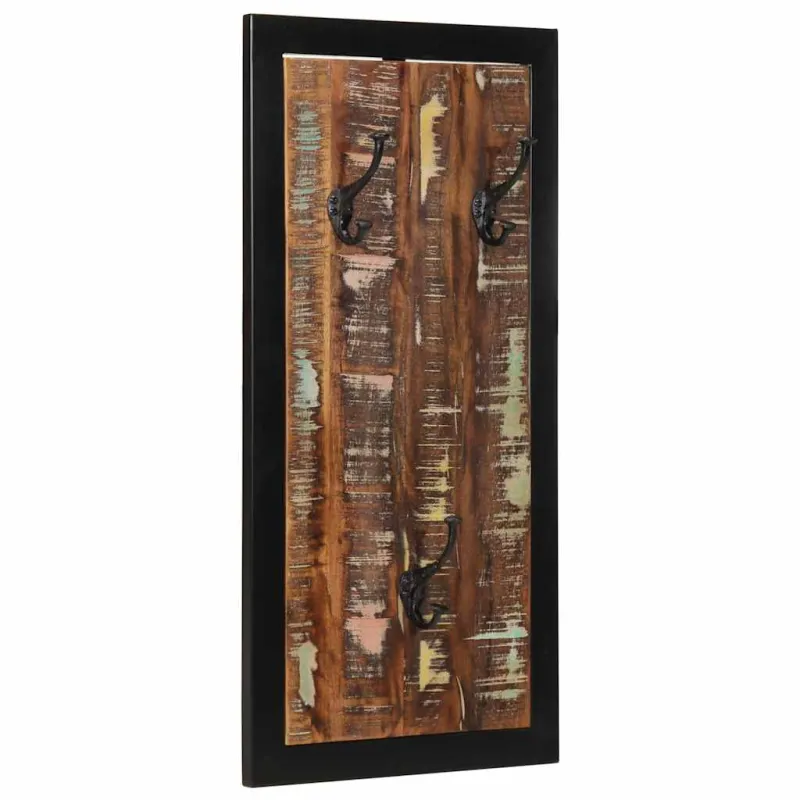 Daugiaspalvė paltų kabykla 40x2x80 cm Regeneruota medžio masyva