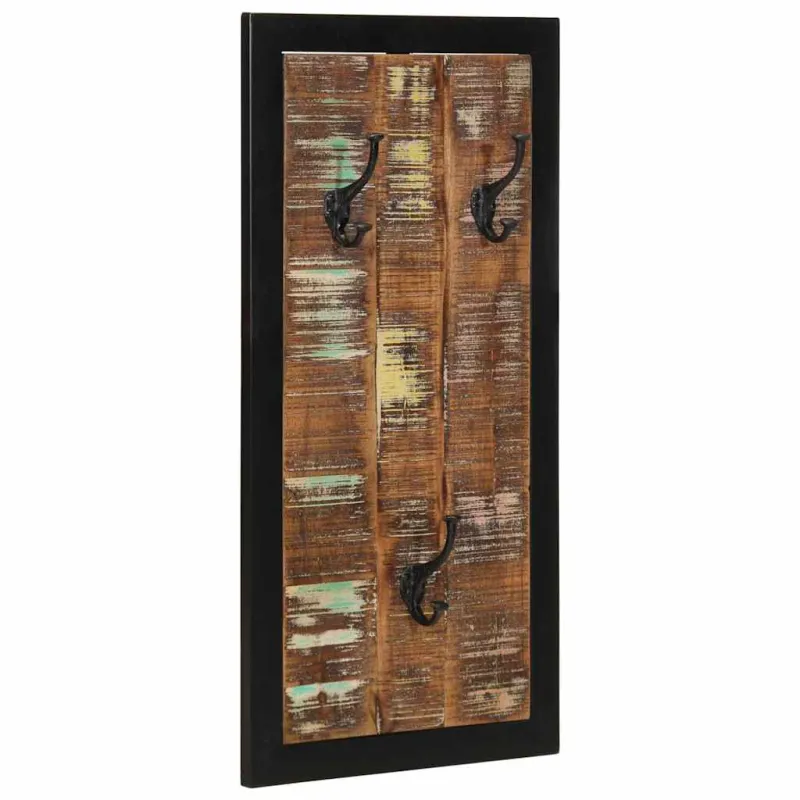 Daugiaspalvė paltų kabykla 40x2x80 cm Regeneruota medžio masyva