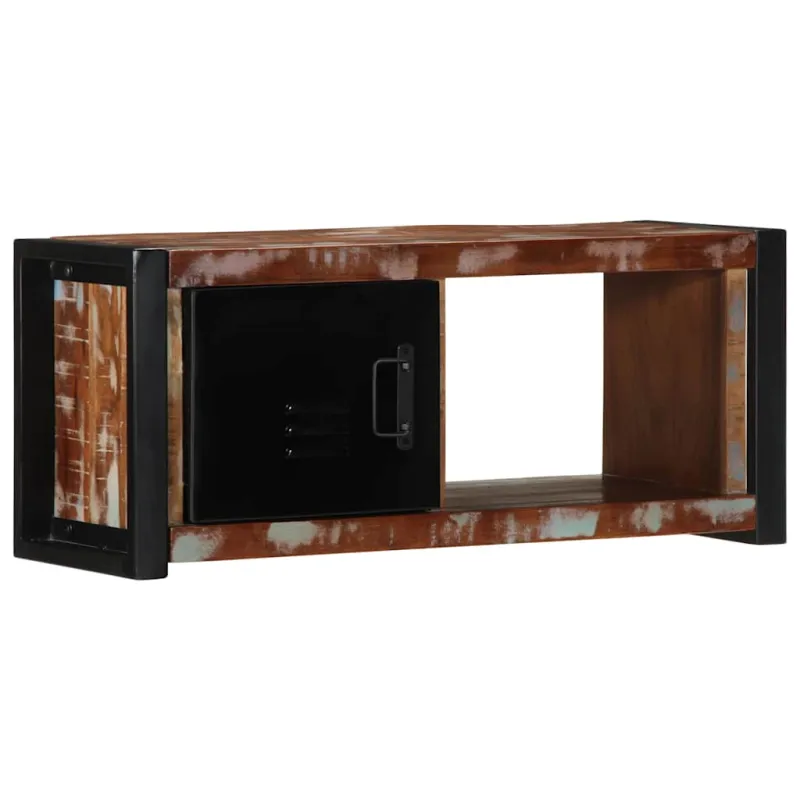 televizoriaus spintelė 80x30x35 cm Regeneruota medžio masyva