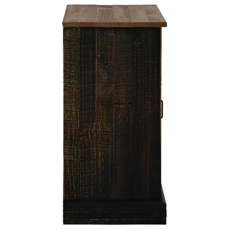 indauja HALDEN su stumdomomis durimis juoda 80x40x80 cm