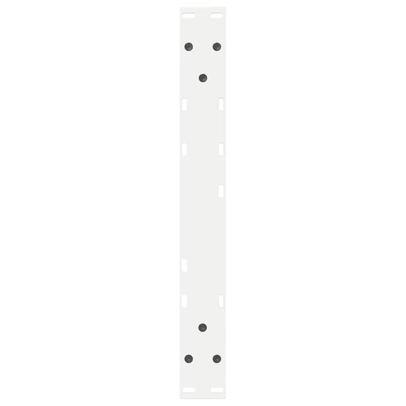 Kavos staliuko kojelės, 2 vnt., baltos, 50x(42-43,3) cm, plienas