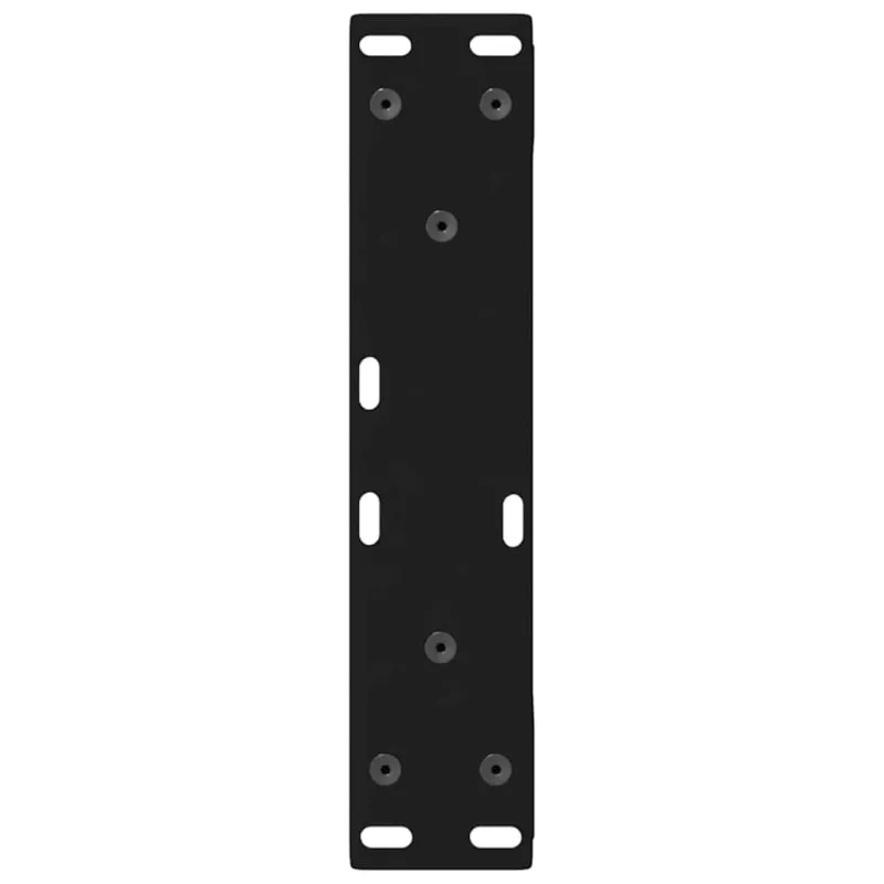 Kavos staliuko kojelės, 2 vnt., juodos, 28x(42-43,3) cm, plienas