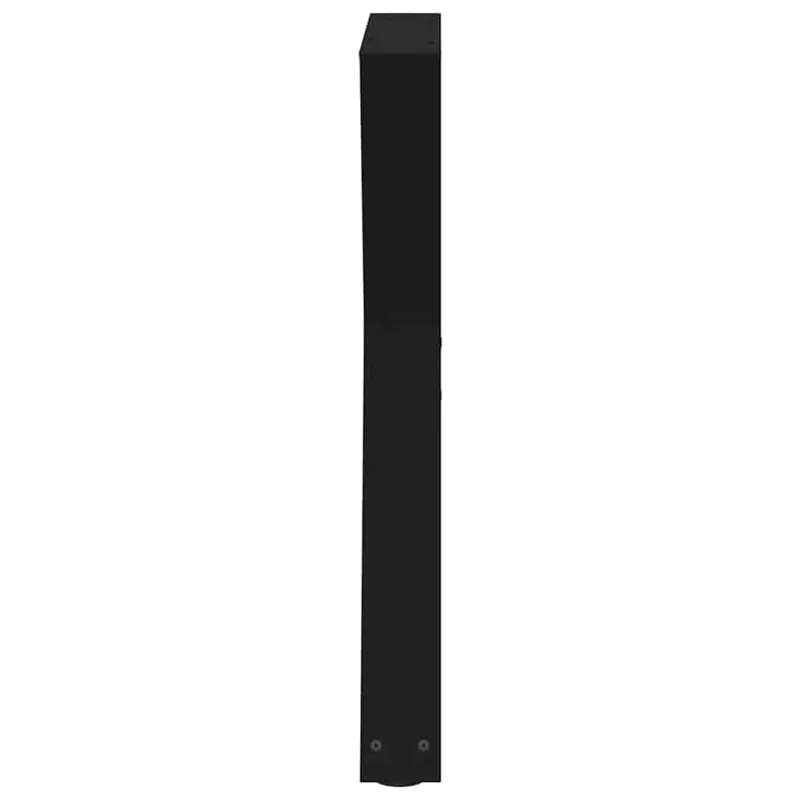 Valgomojo stalo kojos, 2 vnt., juodos, 70x(72-73,3) cm, plienas