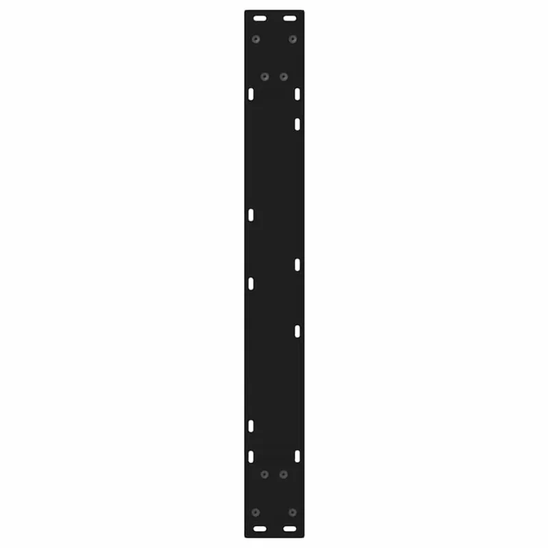 Valgomojo stalo kojos, 2 vnt., juodos, 70x(72-73,3) cm, plienas