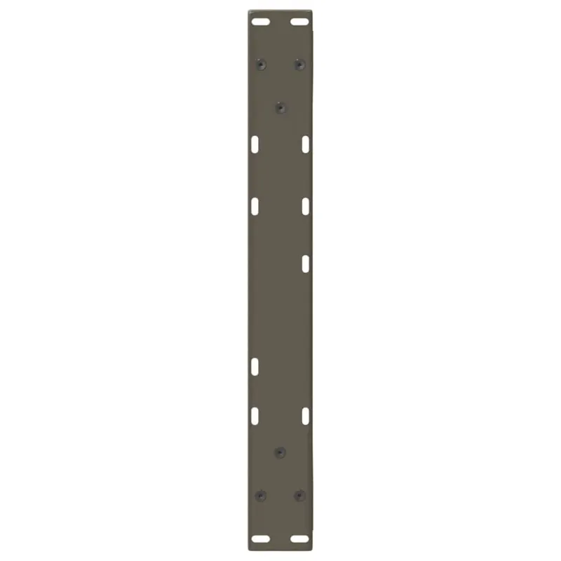 Kavos staliuko kojelės, 2 vnt., natūralus plienas, 50x(42-43,3) cm, plienas