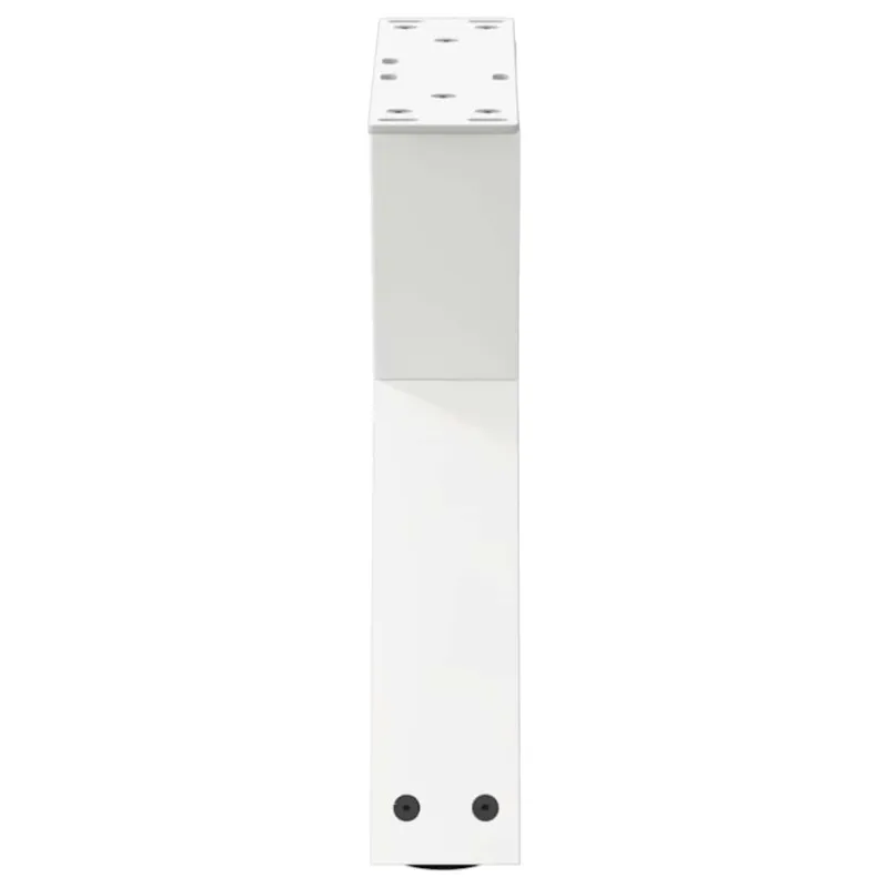 Kavos staliuko kojelės, 2 vnt., baltos, 30x(30-31,3) cm, plienas
