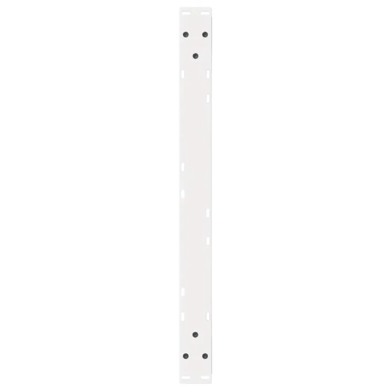 Kavos staliuko kojelės, 2 vnt., baltos, 70x(42-43,3) cm, plienas
