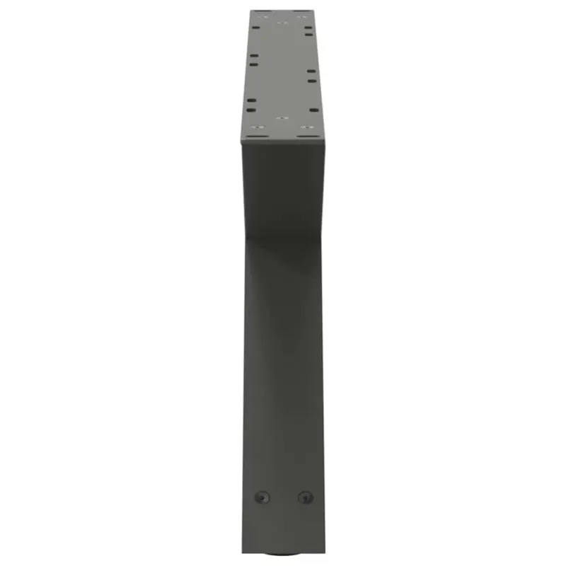 Kavos staliuko kojos, 2 vnt., antracito spalvos, 70x(30-31,3) cm, plienas