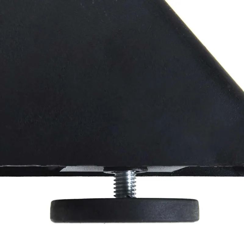 Valgomojo stalo koja, voro formos, antracito spalvos, 120x68x(72-73) cm, plienas