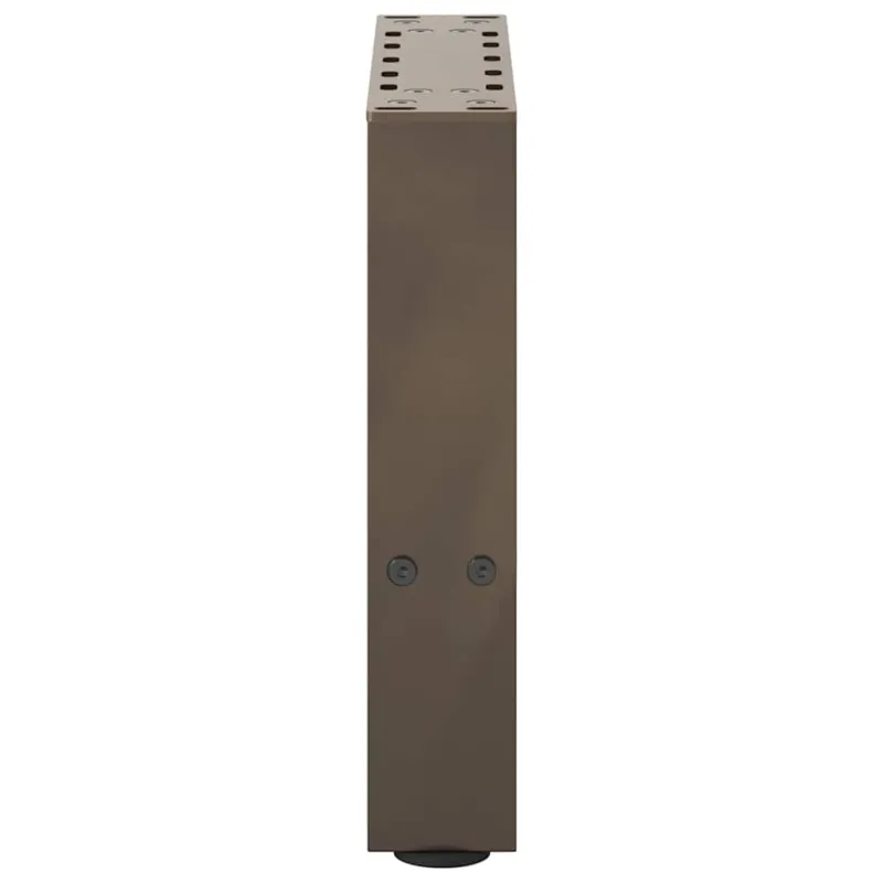 Kavos staliuko kojelės, 2 vnt., 40 x (30-31) cm, natūralus plienas