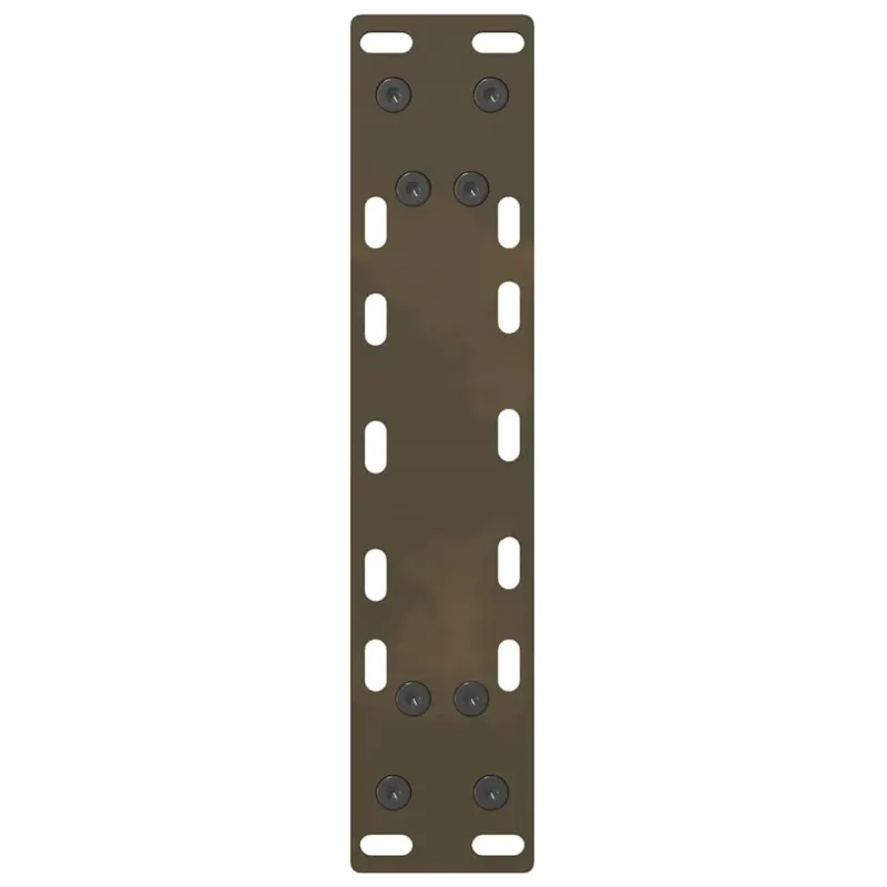 Konsolinio stalo kojos, 2 vnt., 38x(72-73) cm, natūralus plienas