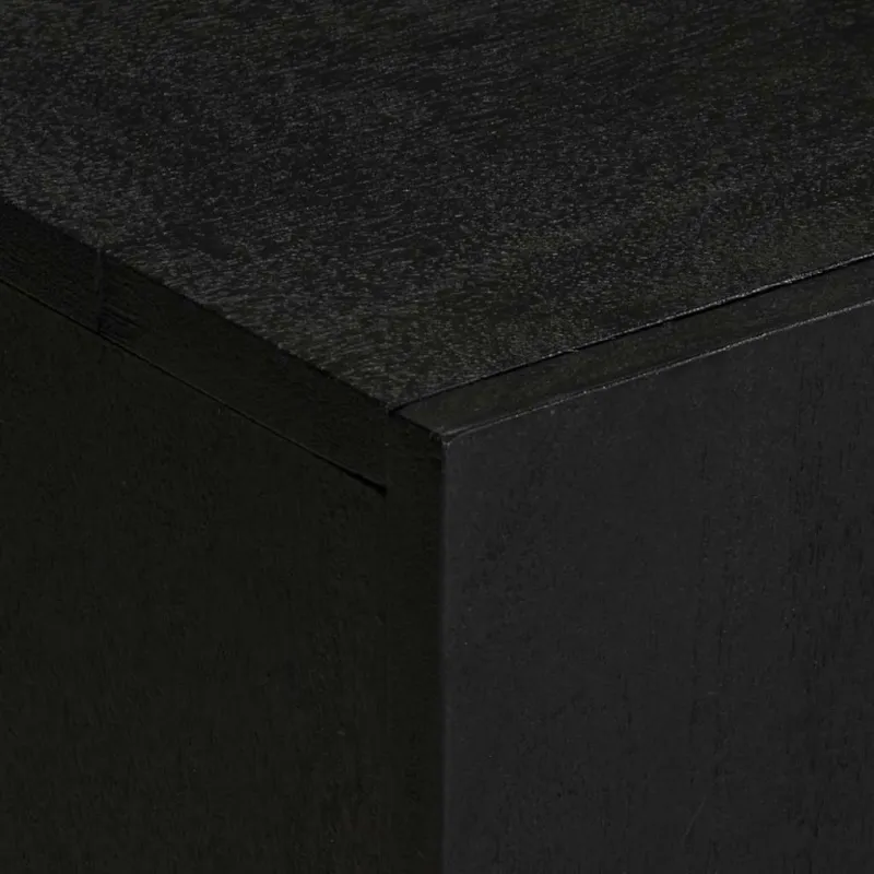 televizoriaus spintelė juoda 105x33x46 cm Engineered Wood