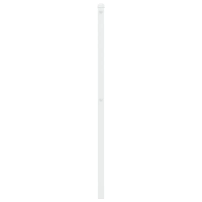 Metalinis keičiamas galvūgalis, baltos spalvos, 75 cm