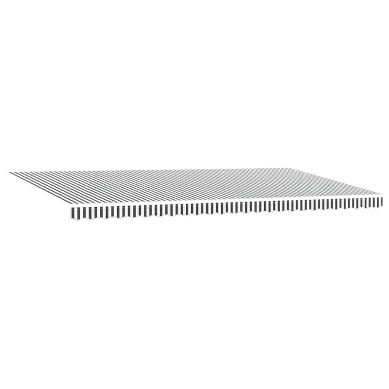 Automatinė ištraukiama markizė, antracito ir baltos spalvos, 600x300 cm