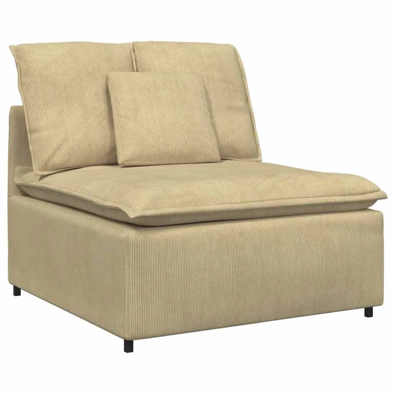 Modulinė sofa su pagalvėlėmis, pilkai žalia