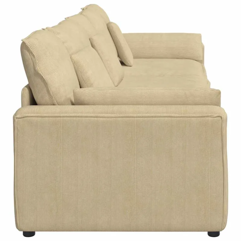 Modulinė sofa su pagalvėlėmis, pilkai žalia
