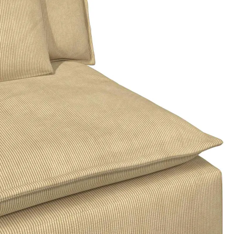 Modulinė sofa su pagalvėlėmis, pilkai žalia