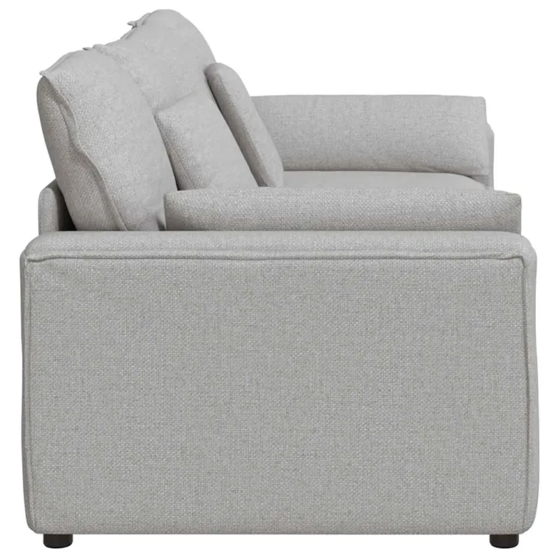 Modulinė sofa su pagalvėlėmis, debesų pilka