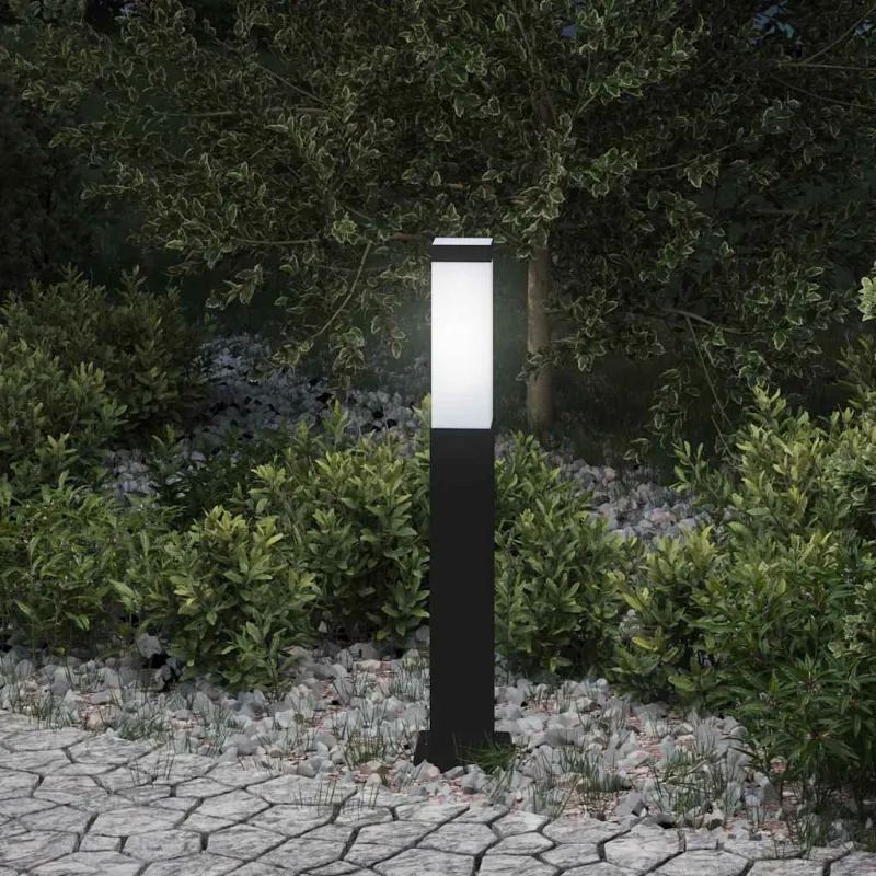 Šviestuvas stulpeliui, 50 cm, juodas, IP44