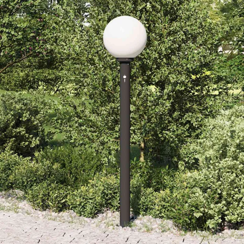 Apsauginis stulpelis su jutikliu, 120 cm, juodas, IP44