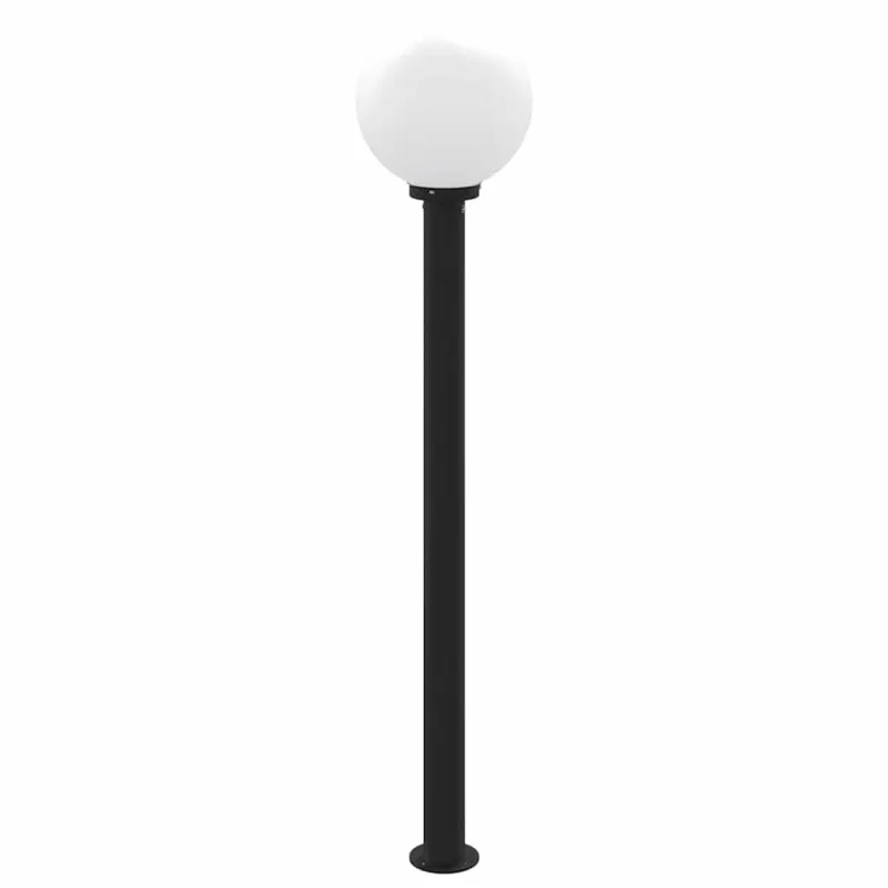 Apsauginis stulpelis su jutikliu, 120 cm, juodas, IP44