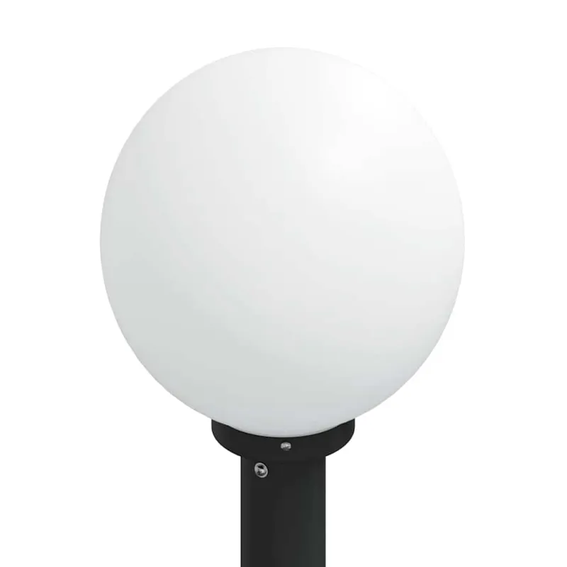 Šviestuvai su išleidimo anga, 3 vnt., 80 cm, juodi, IP44