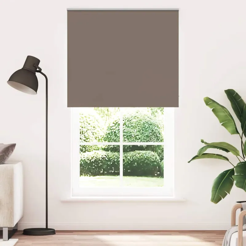 Roletas, neperšlampamas, kavos spalvos, 120x210 cm, audinys, plotis 116,6 cm, poliesteris