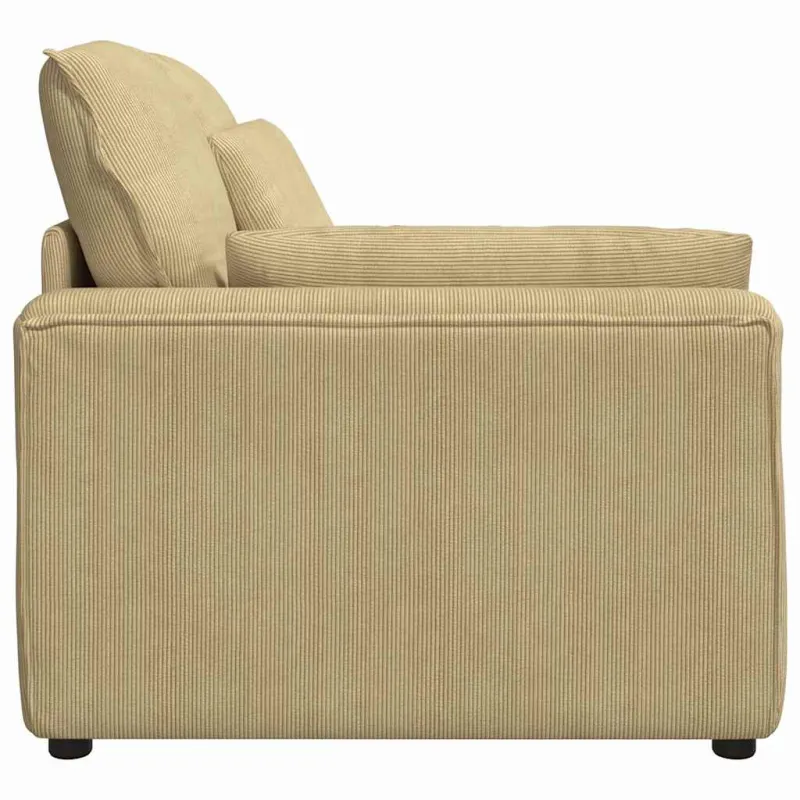 Modulinė sofa, porankiai, galinėje dalyje, su pagalvėlėmis, pilkai žalia, 100 cm