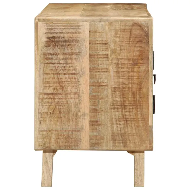 TV spintelė, 105x46x32 cm, masyvi mango mediena