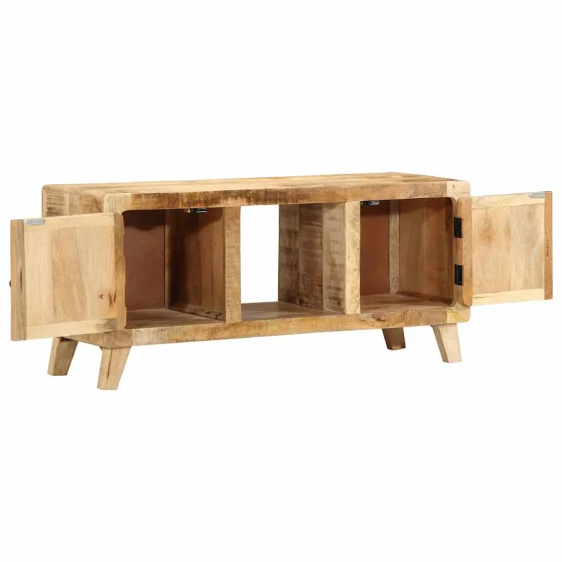 TV spintelė, 105x46x32 cm, masyvi mango mediena