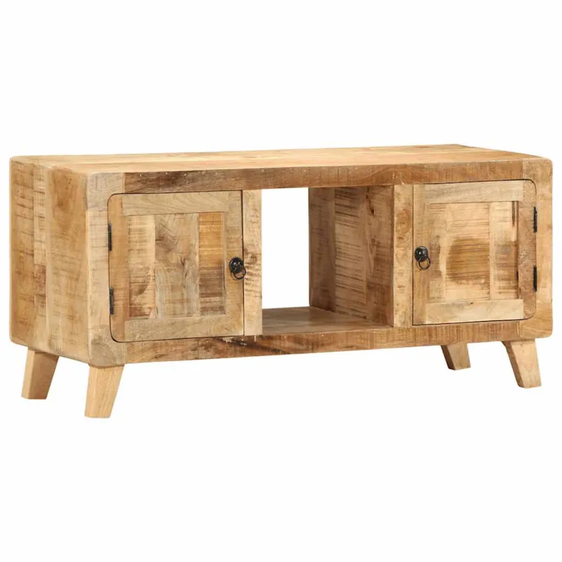 TV spintelė, 105x46x32 cm, masyvi mango mediena