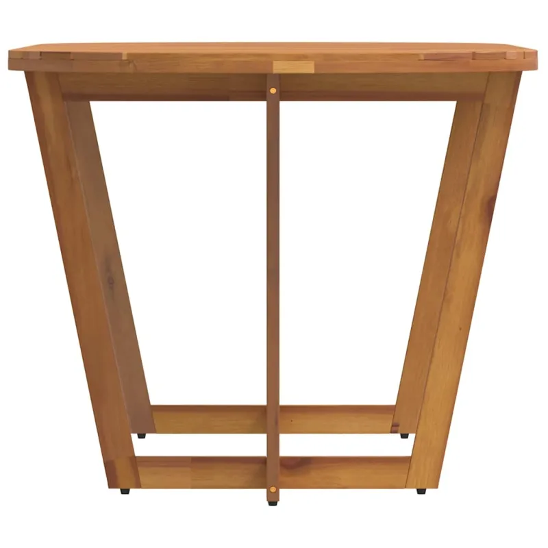 Sodo valgomojo stalas, ovalus, 200x90x75 cm, akacijos masyvas