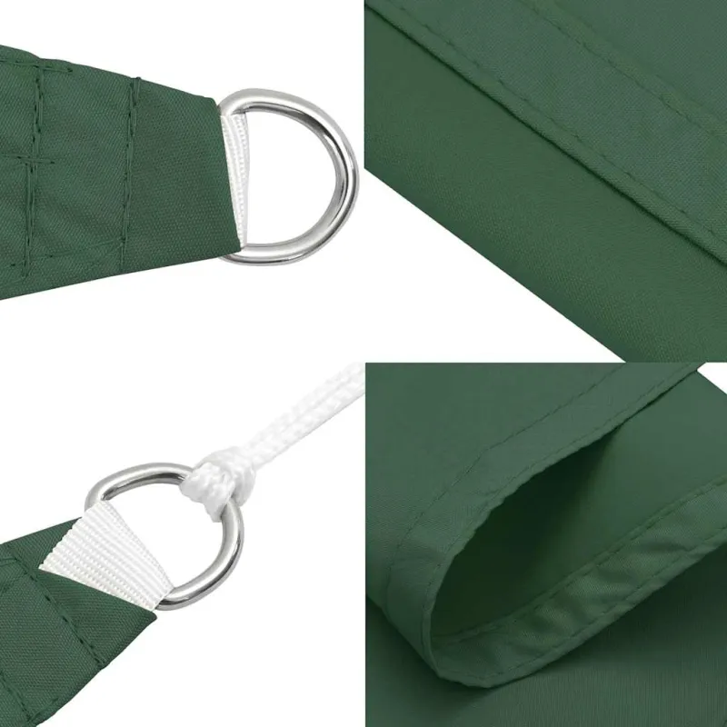 Saulės pavėsinė, tamsiai žalia, 2x2x2 m, 100% poliesteris, oksfordas