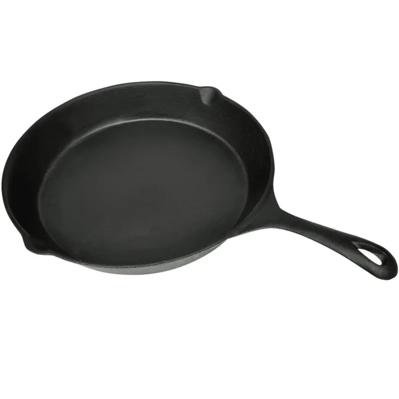 Ketaus keptuvė griliui, 30 cm, apvali