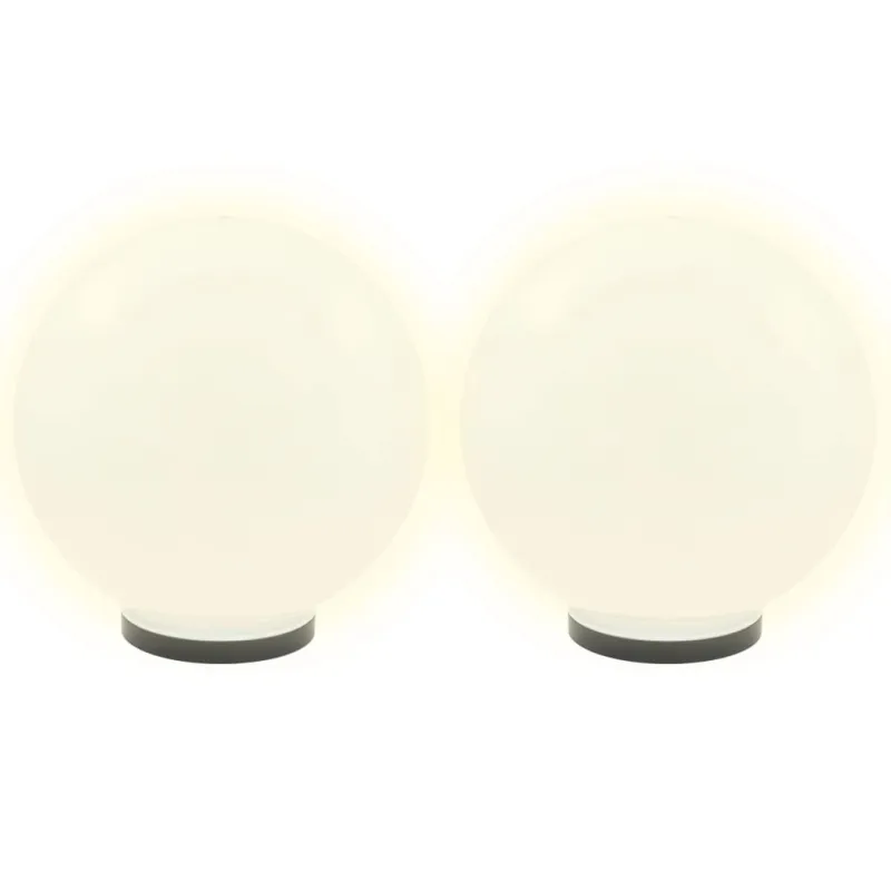 LED lempos, rutulio formos, 2vnt., sferiniai, 40cm, PMMA