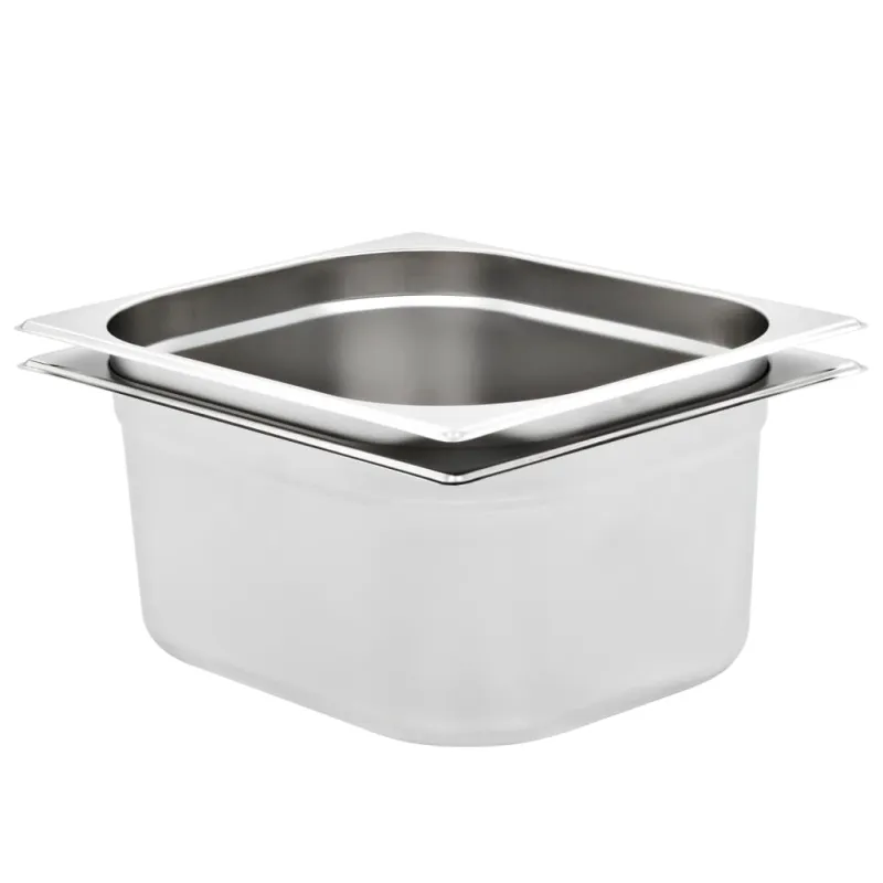 Gastronorm indai, 2 vnt., nerūdijantis plienas