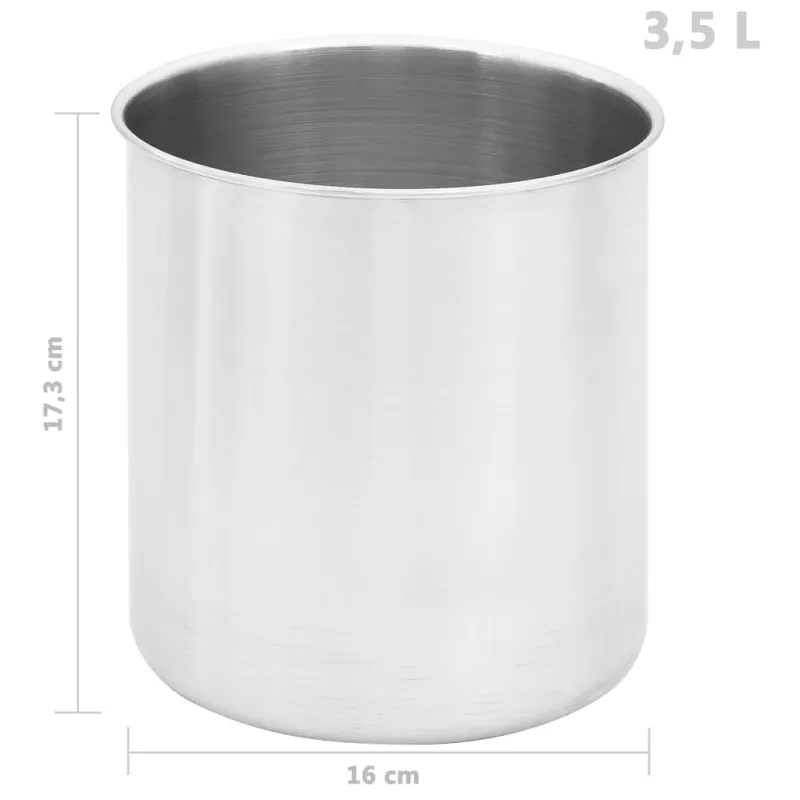 Padažo dozatorius, nerūdijantis plienas, 3,5l