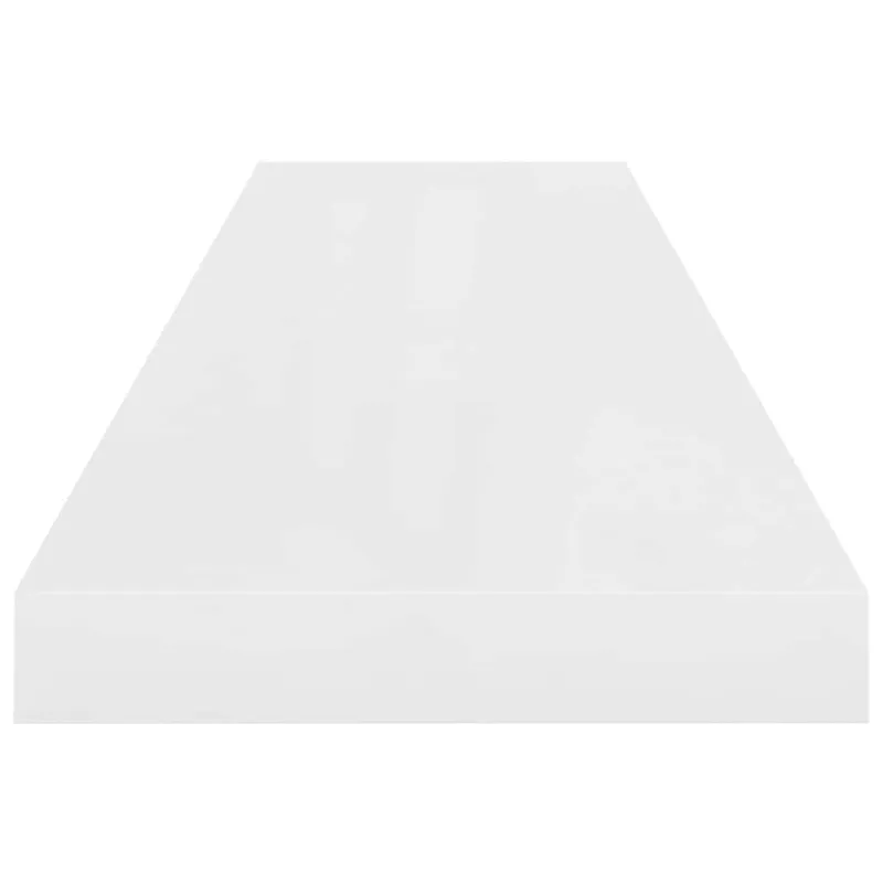Pakabinamos lentynos, 2vnt., baltos, 90x23,5x3,8cm, MDF