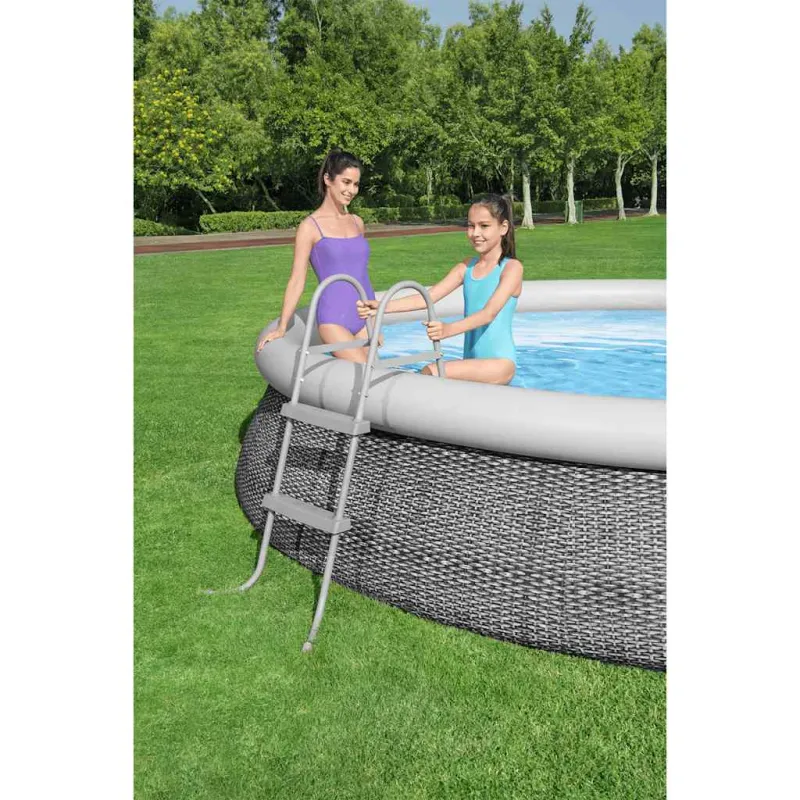 Bestway Baseino kopetėlės Flowclear, 84cm, 2 laipteliai