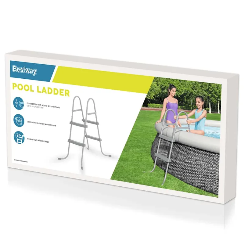 Bestway Baseino kopetėlės Flowclear, 84cm, 2 laipteliai