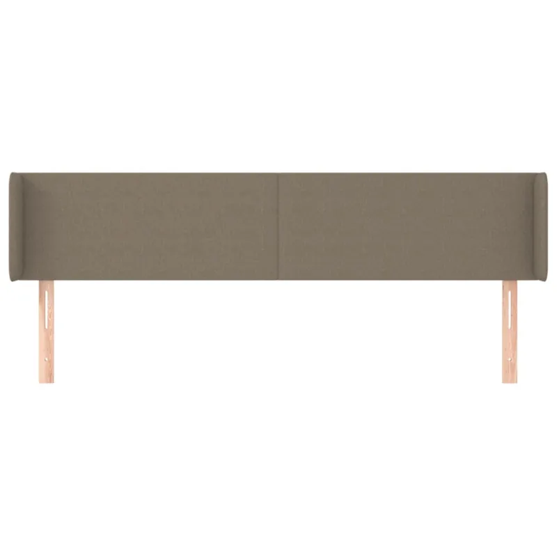 Galvūgalis su auselėmis,taupe spalvos,163x16x78/88 cm, audinys