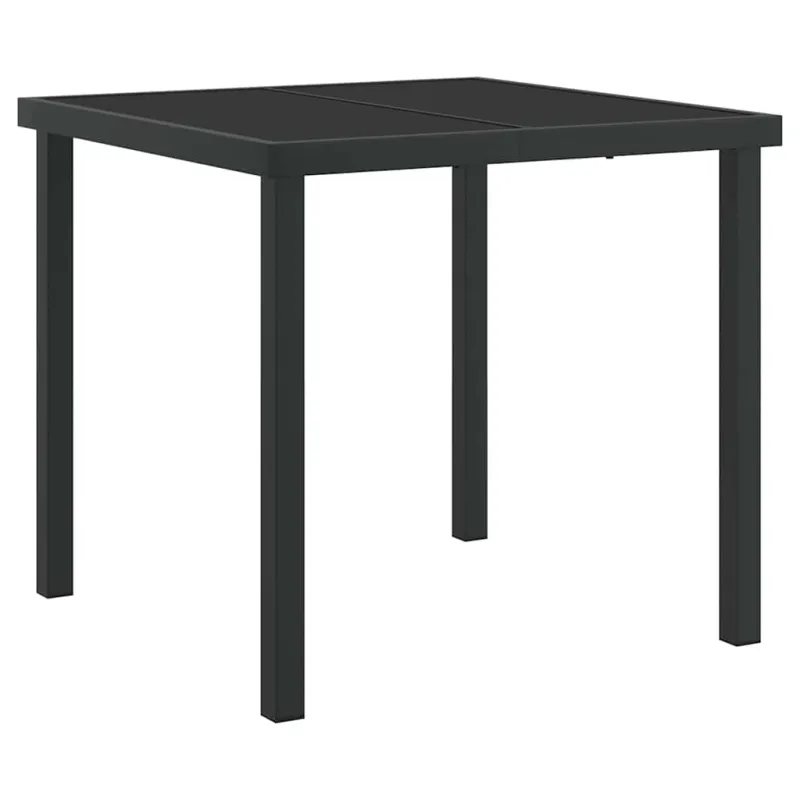 Sodo ruokailuryhmä 3 osaa tyynyllä, harmaa polyratkaani