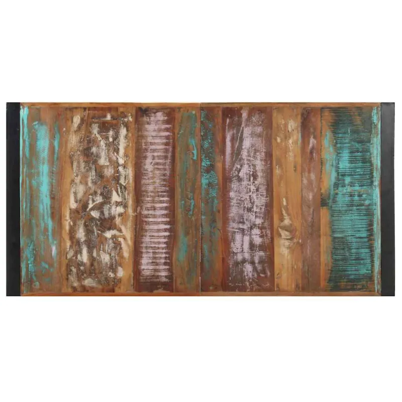 Kavos staliukas, 140x70x40cm, perdirbtos medienos masyvas